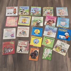22 Vintage 50s 60s 70s 80s 90s Children Kid Little Golden Board Mixed Books Lot